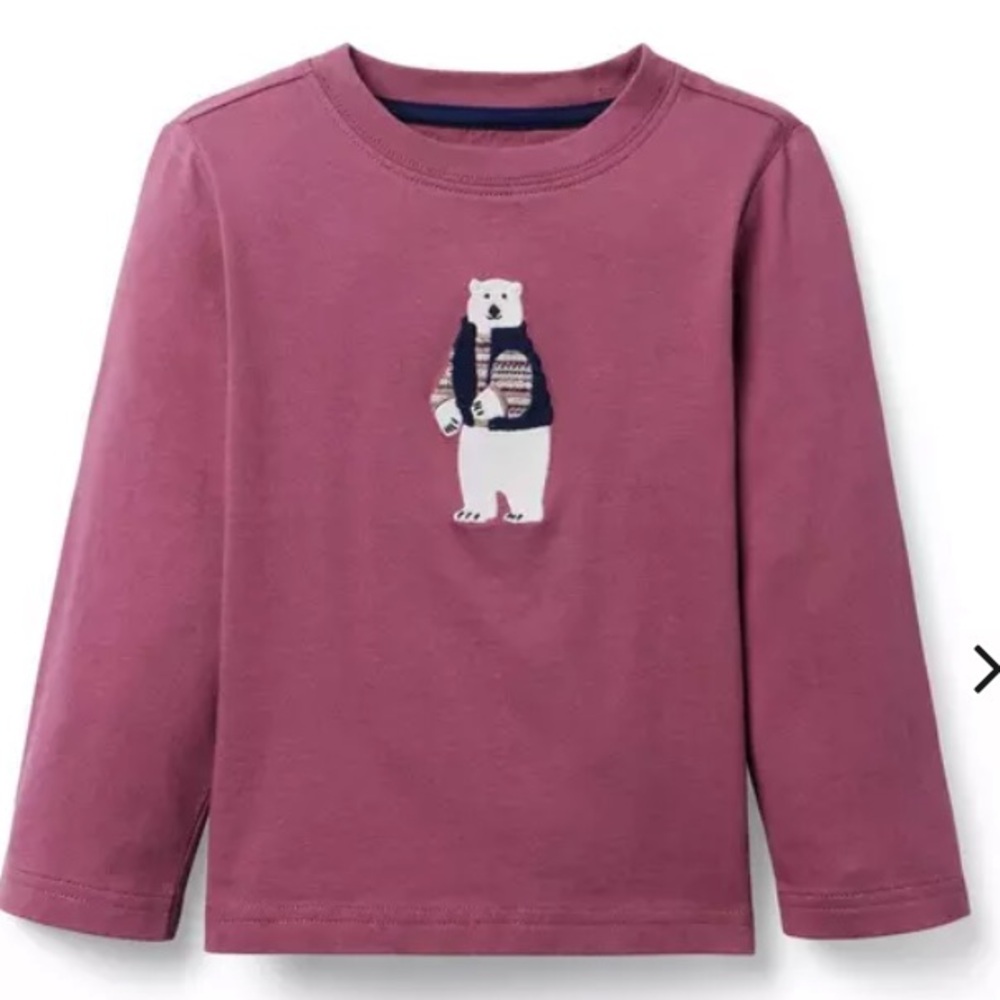 Polar Bear Tee by Janie & Jack (tiny mark)
